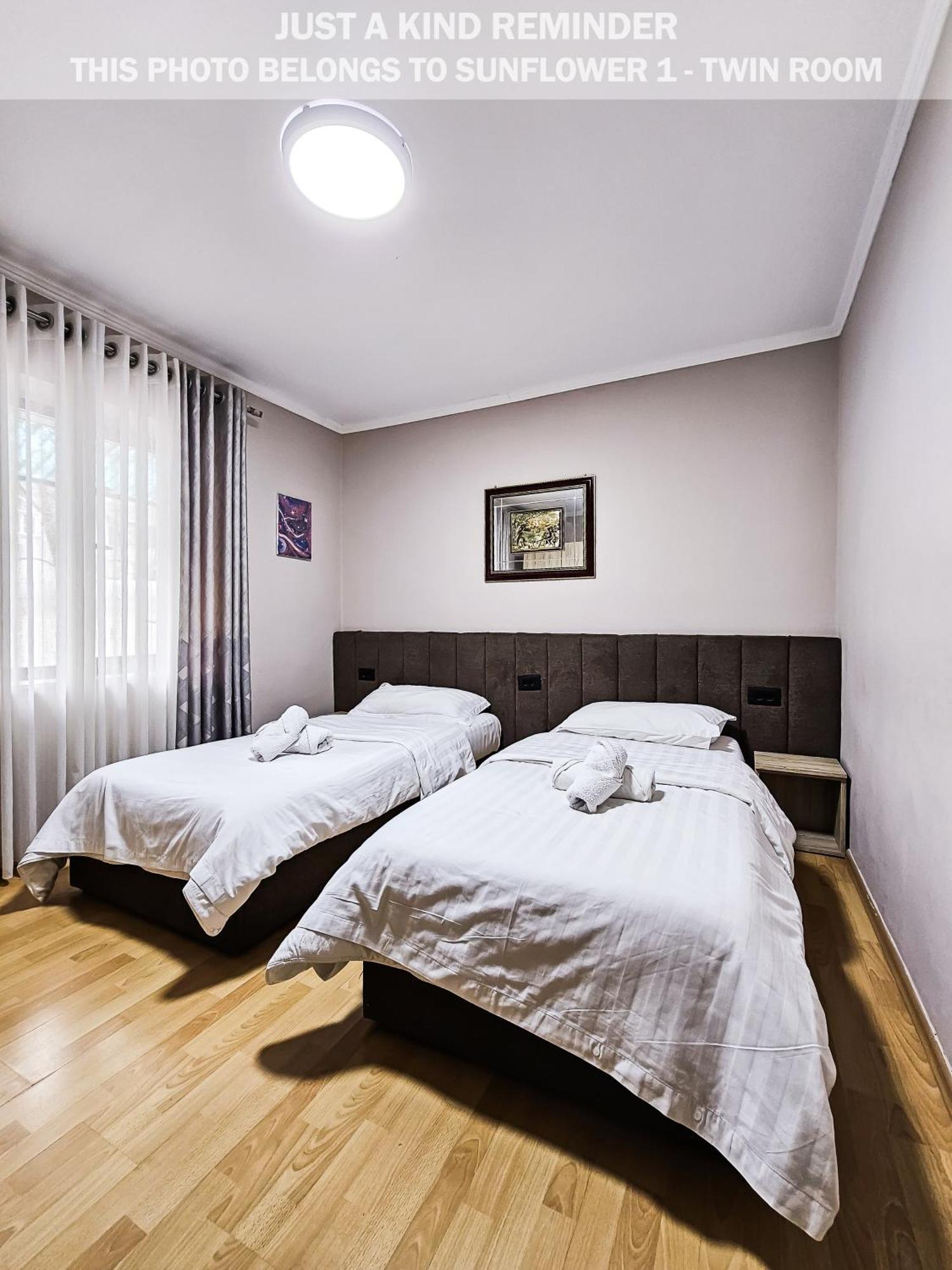 Sunflower Rooms Tirana Zewnętrze zdjęcie